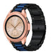 Samsung Galaxy Watch 42mm Steel Strap (Black/Blue)