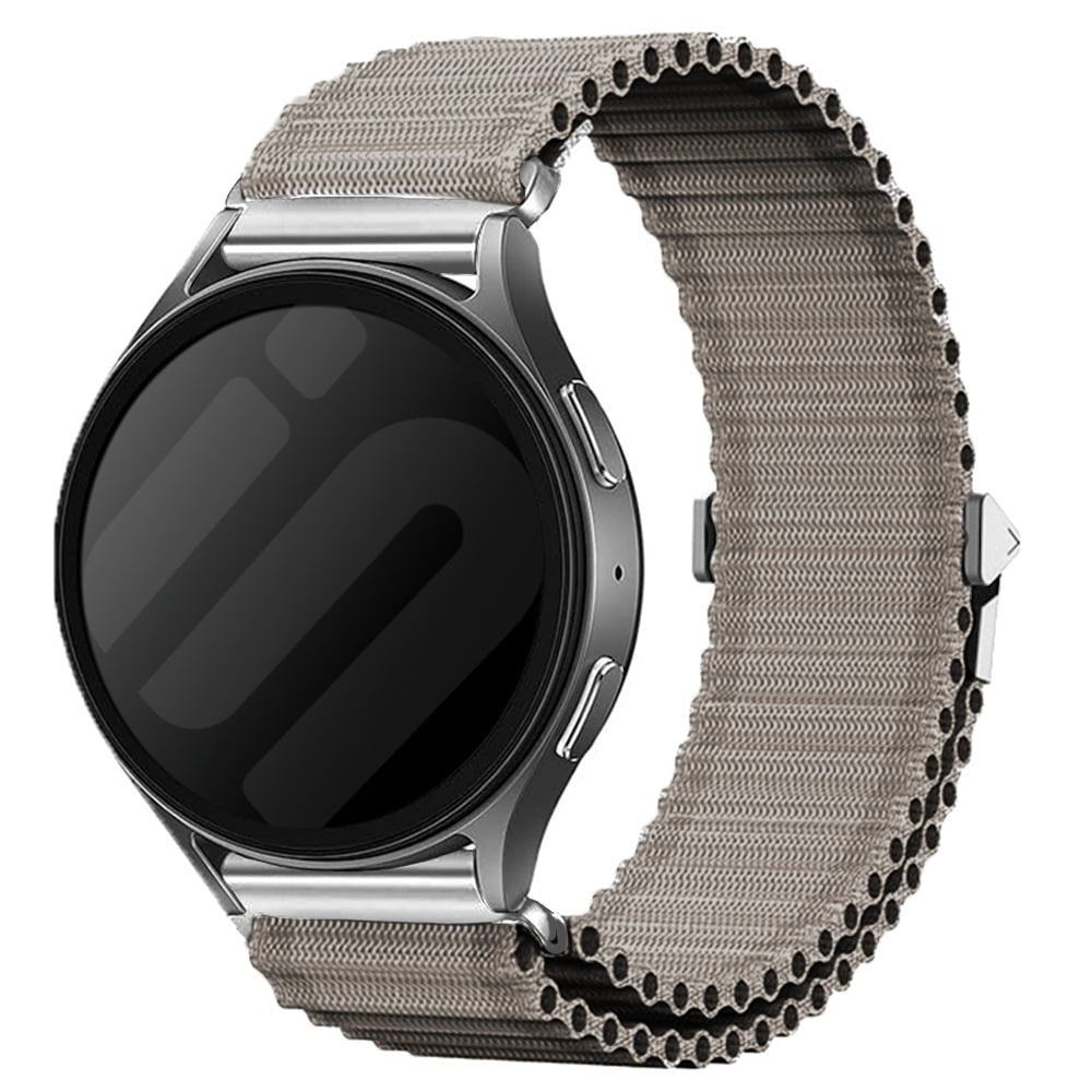 Bracelet nylon Outdoor Huawei Watch GT 6 Pro 46mm (gris)