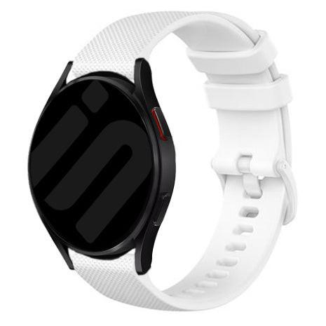 Amazfit Balance 2 Premium Silicone Strap (White)