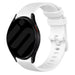 Samsung Galaxy Watch 7 - 40mm Premium Silicone Strap (White)