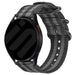 Bracelet nylon á boucle Samsung Galaxy Watch FE (noir/gris)