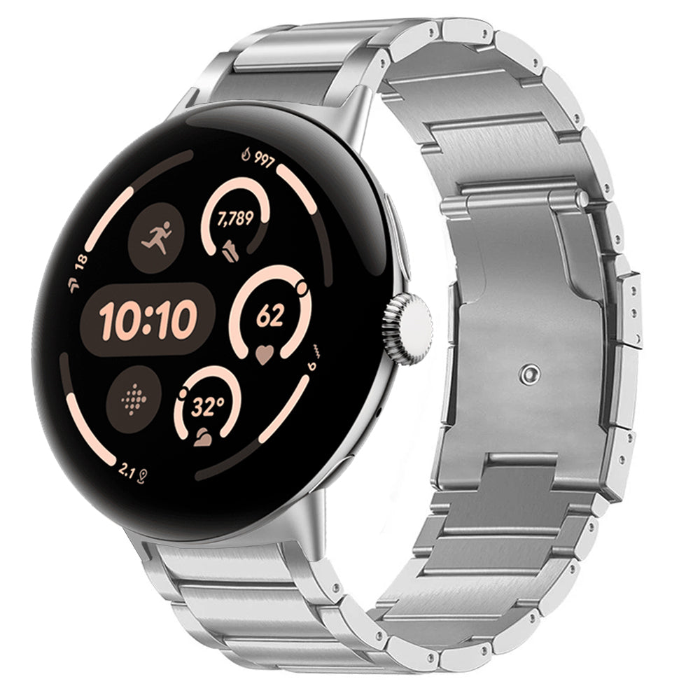 Bracelet titane Google Pixel Watch 4 - 45mm (argent)