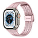 Bracelet acier inoxydable Apple Watch Ultra (rose)