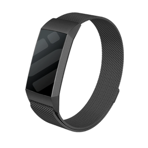 Bracelet Milanais Fitbit Charge 3 (noir)