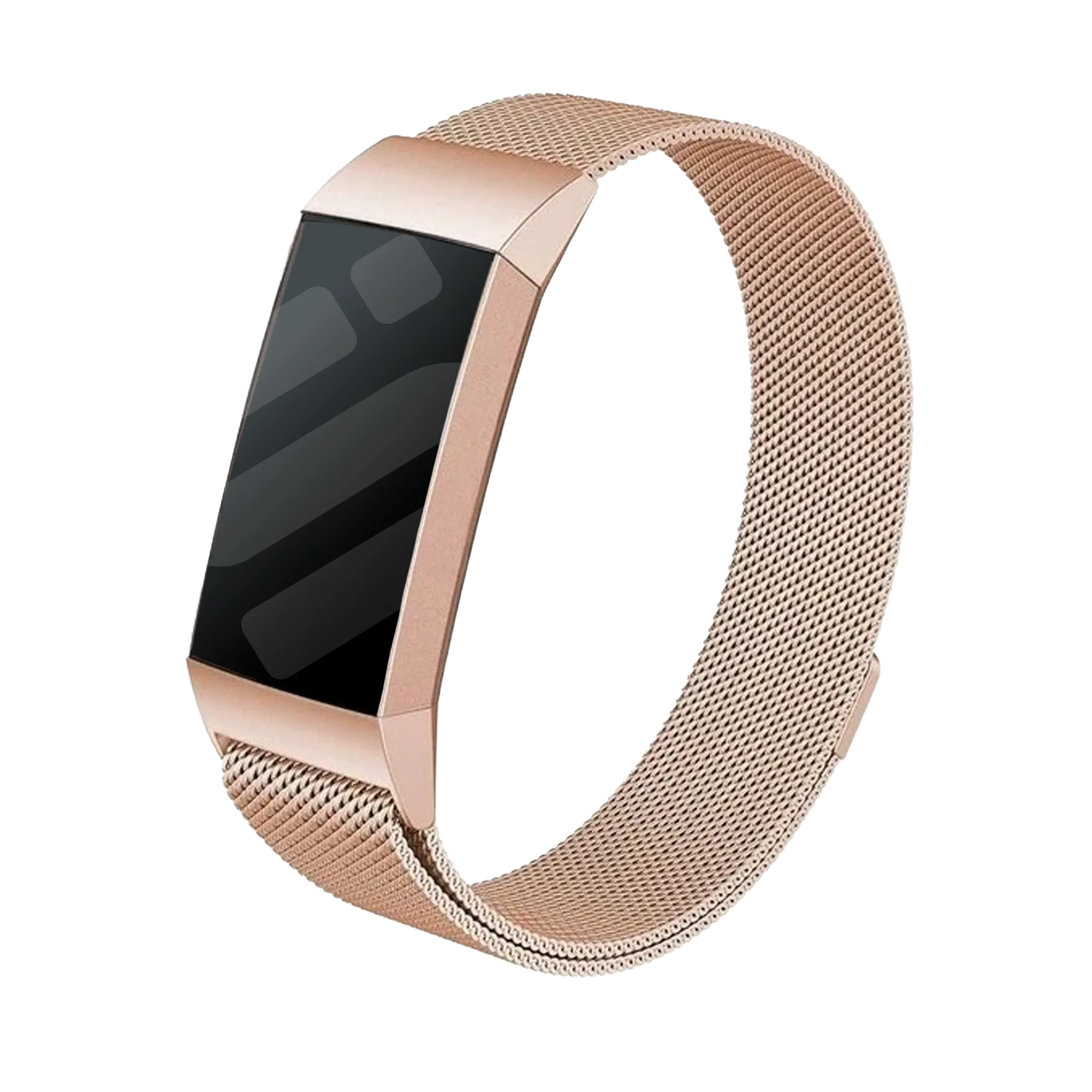 Bracelet Milanais Fitbit Charge 3 (or rose)