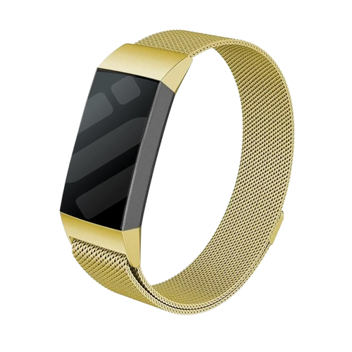Bracelet Milanais Fitbit Charge 4 (or)
