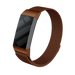 Bracelet Milanais Fitbit Charge 3 (marron)