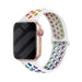 Bracelet sport Apple Watch (blanc / multicolore)