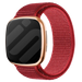 Bracelet nylon Fitbit Versa 3 (rouge)