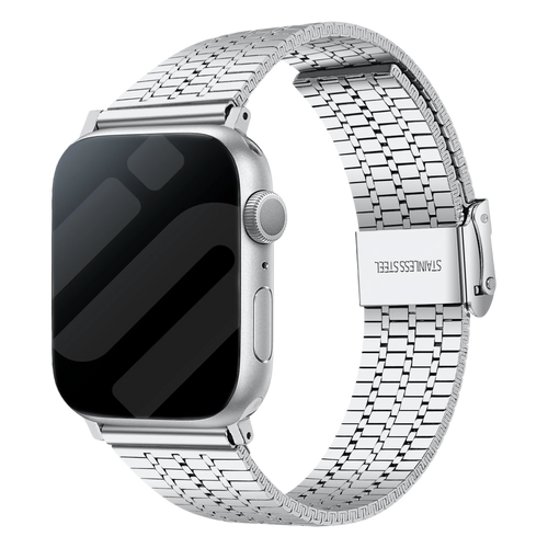 Bracelet Apple Watch acier inoxydable (argent)