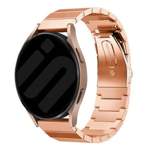 Bracelet acier Amazfit Bip 3 (Pro) (rose or)