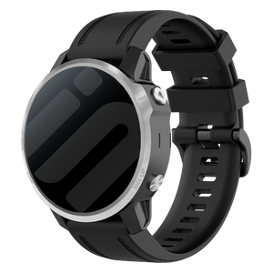Garmin Fenix 9 - 43mm Silicone Strap (Black)