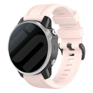 Bracelet silicone Garmin D2 Delta S (rose clair)