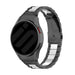 Bracelet acier Samsung Galaxy Watch 6 - 40mm (noir/argent)
