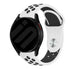 Bracelet sport Samsung Galaxy Watch 6 Classic 43mm (blanc/noir)