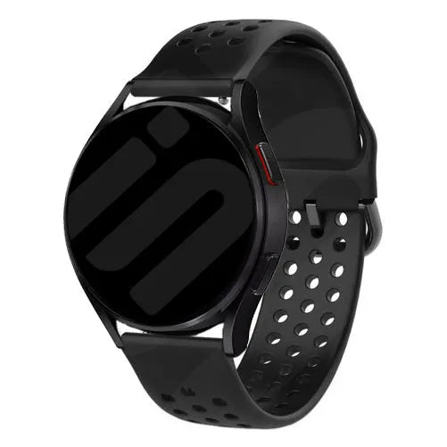 Bracelet silicone respirant Oppo Watch X3 (noir)