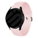 Bracelet silicone respirant Oppo Watch S (rose)