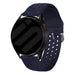 Samsung Galaxy Watch 6 Classic 43mm Breathable Silicone Strap (Dark Blue)