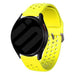 Bracelet silicone respirant Samsung Galaxy Watch 6 - 40mm (jaune)