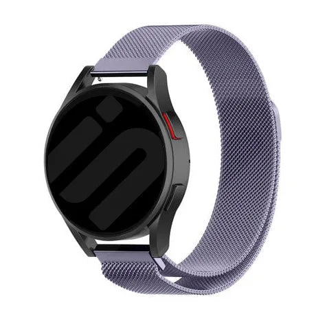 Bracelet milanais Coros Pace 2 (violet clair)