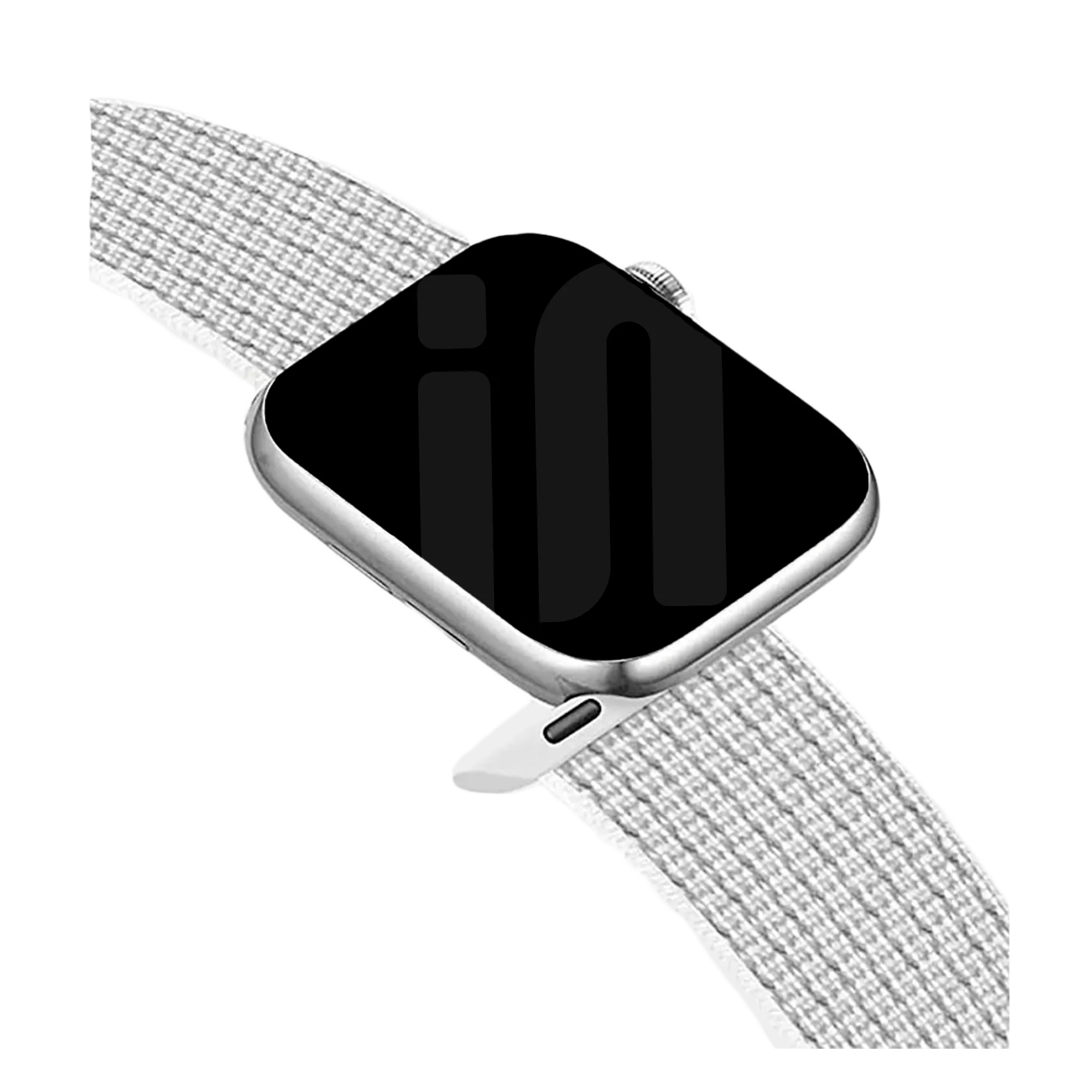 Bracelet Apple Watch nylon (blanc)