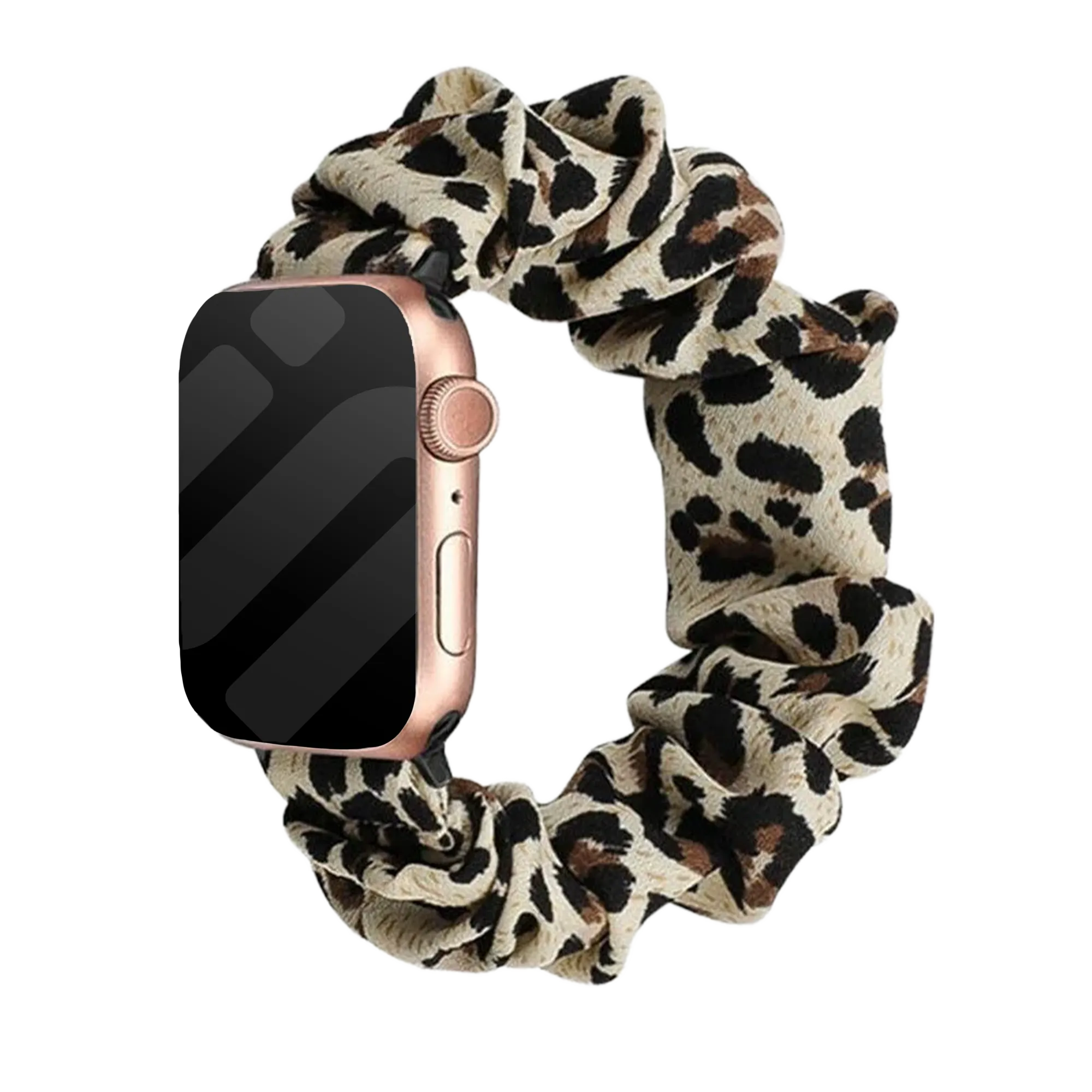 Bracelet chouchou Apple Watch (léopard)