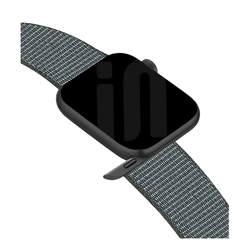 Bracelet Apple Watch nylon (gris-vert)