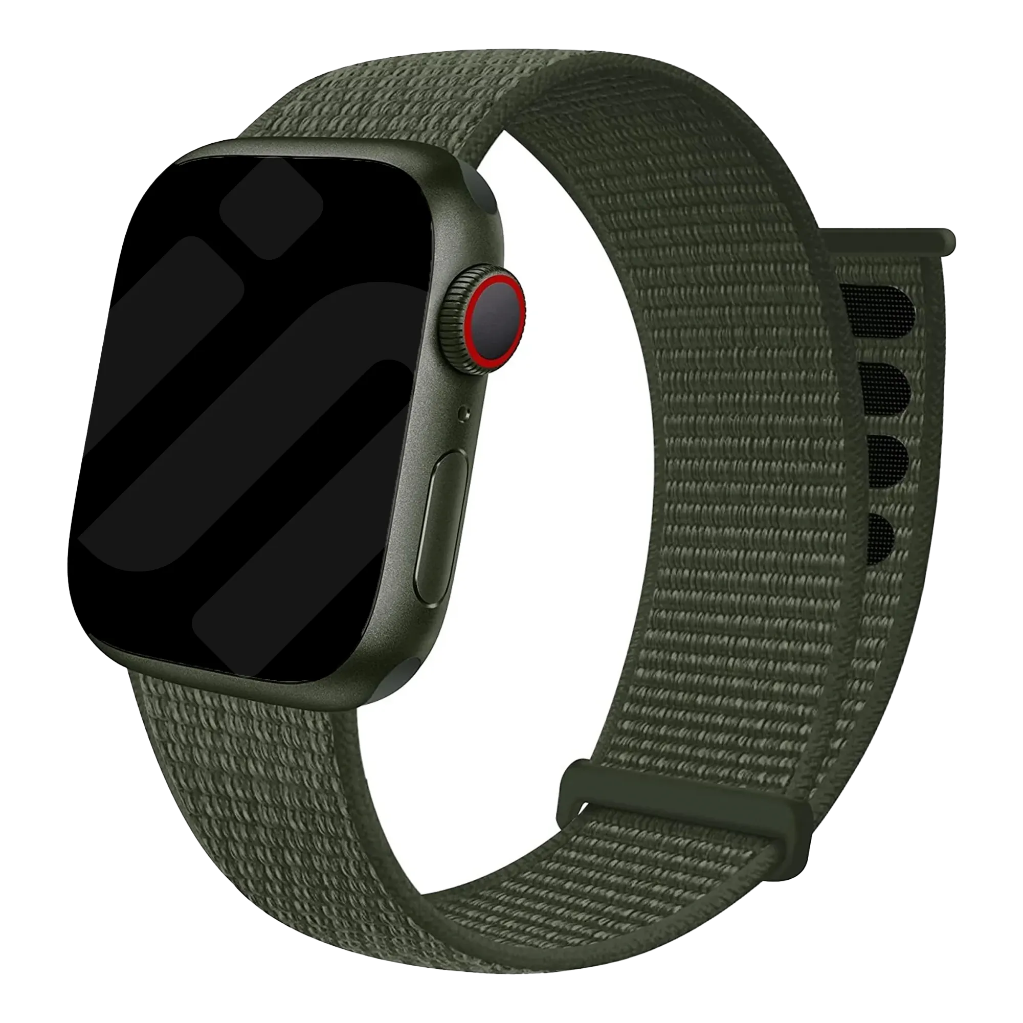 Bracelet Apple Watch nylon (vert armée)