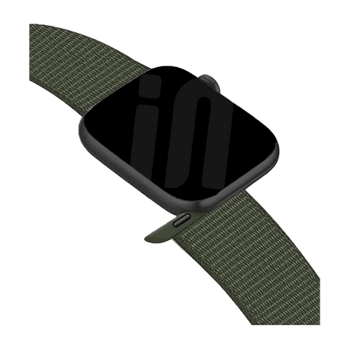 Apple Watch Nylon Loop Strap (Army Green)