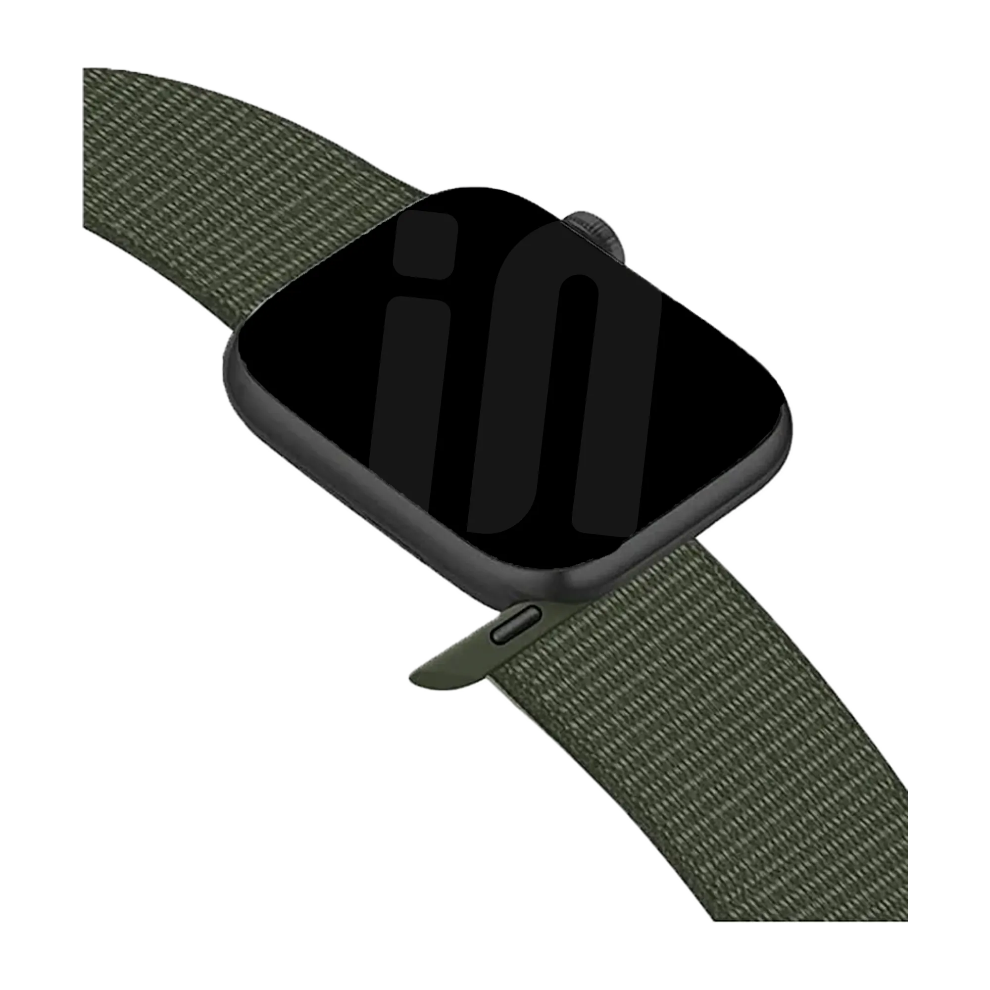 Bracelet Apple Watch nylon (vert armée)