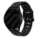Amazfit Active Patterned Silicone Strap (Black)