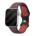 Bracelet Apple Watch sport (noir/rouge)