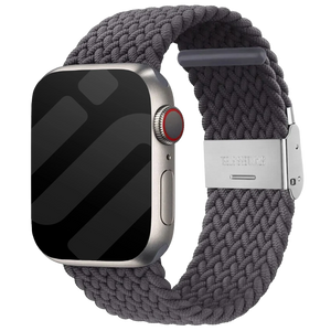 Bracelet tressé Apple Watch (gris sidéral)