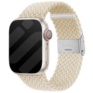 Bracelet tressé Apple Watch (lumière stellaire)