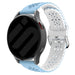 Bracelet silicone avec motif Samsung Galaxy Watch 4 Classic 42mm (bleu clair/blanc)