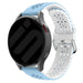 Bracelet silicone avec motif Polar Pacer (bleu clair/blanc)