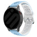 Bracelet silicone avec motif Samsung Galaxy Watch 4 Classic 46mm (bleu clair/blanc)