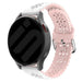 Amazfit GTR Mini Patterned Silicone Strap (lWhite/Pink)