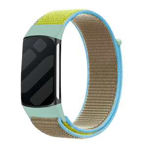 Bracelet nylon Fitbit Charge 5 (chameau)