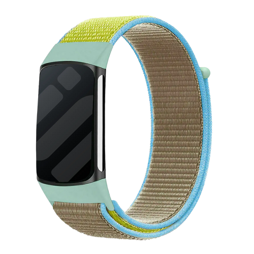 Bracelet nylon Fitbit Charge 5 (chameau)