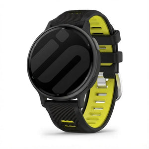 Bracelet sport á boucle Garmin Vivoactive 5 (noir/jaune)
