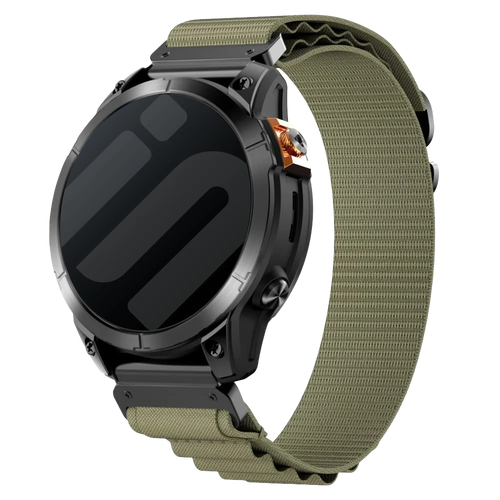 Bracelet alpin Garmin D2 Delta (vert olive)