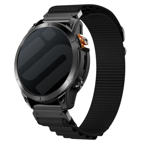 Bracelet Alpine Garmin Fenix 8 - 47mm (noir)