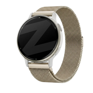 Bandz Bracelet milanais Garmin Vivoactive 5 (or champagne)