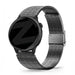 Bandz Bracelet acier réglable Garmin Vivoactive 6 (noir)