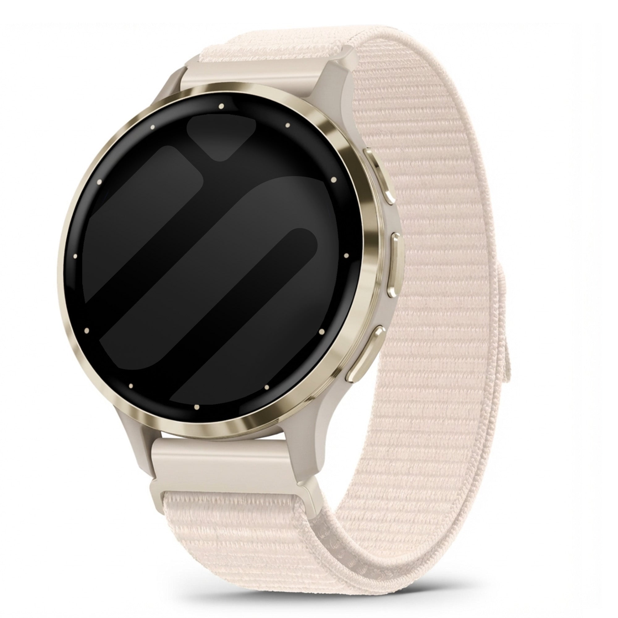 Bracelet nylon Garmin Venu 3s (lumière stellaire)