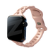 Bandz Bracelet silicone tissé Apple Watch (rose sable)