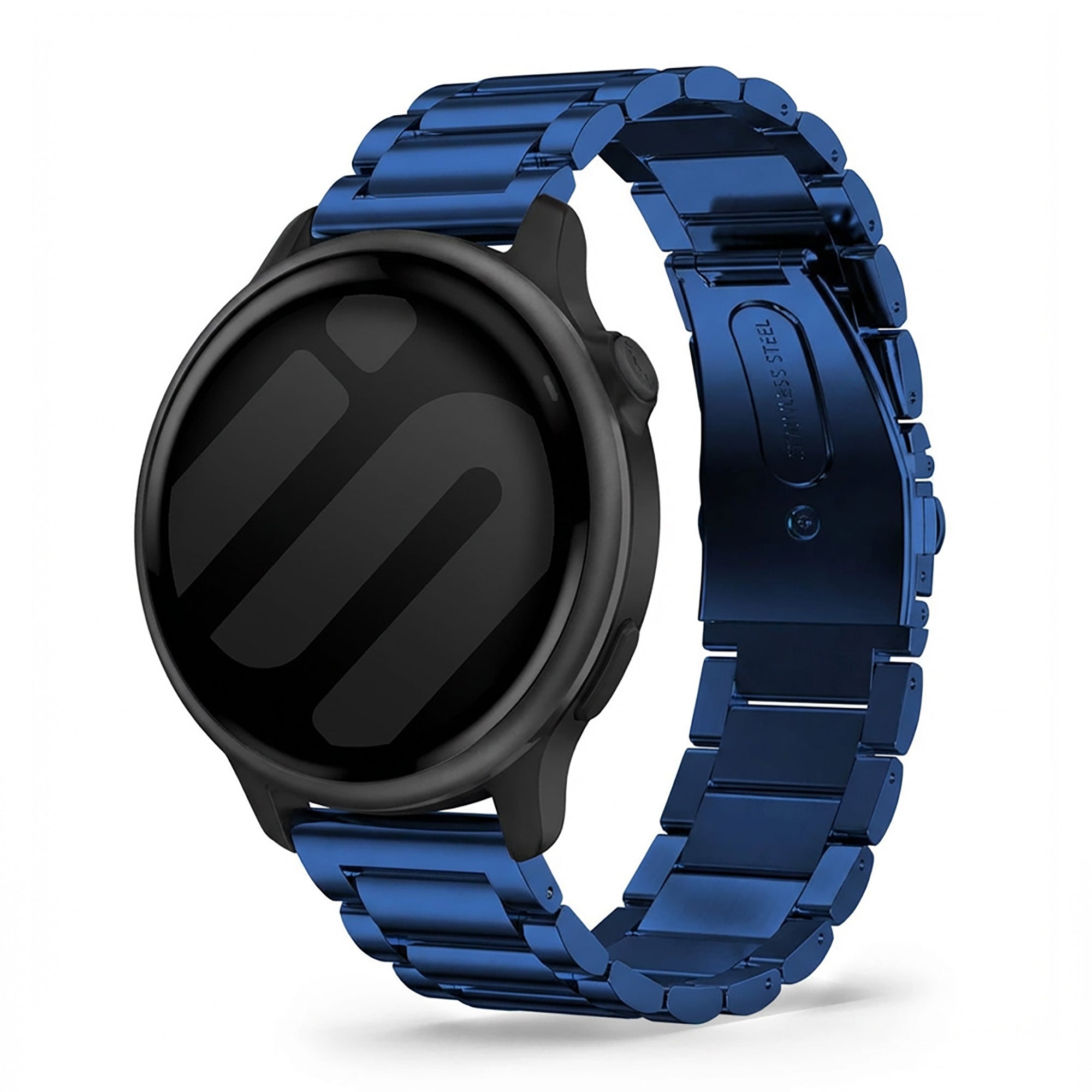 Bracelet acier Garmin Vivoactive 6 (bleu)