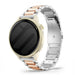 Bracelet acier Garmin Vivoactive 6 (argent/rose or)