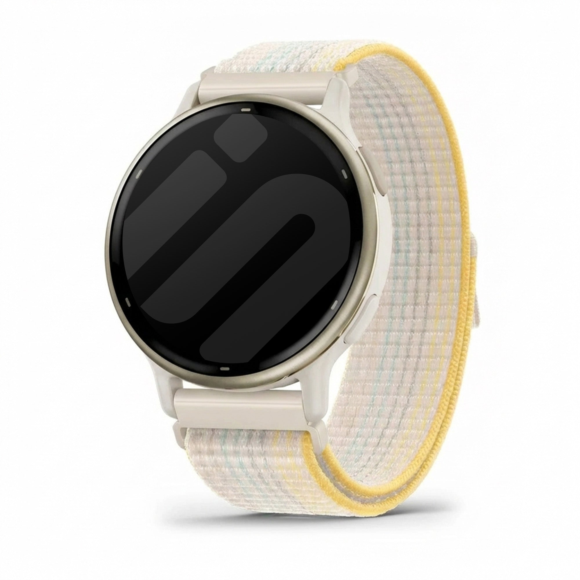Bracelet nylon Garmin Vivoactive 5 (mix lumière stellaire)